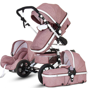 Luxury Carriage Landscape Baby Stroller