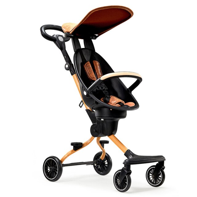 LIghtweight Folding High Landscape Two-way Baby Stroller