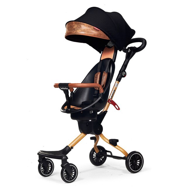 LIghtweight Folding High Landscape Two-way Baby Stroller