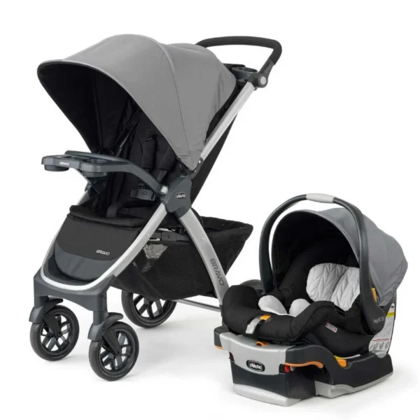 Bravo 3-in-1 Quick Fold Trio Travel System - Image 2