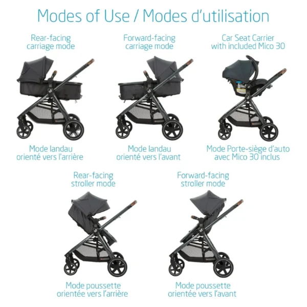 Zelia Max 5-in-1 Modular Travel System - Image 4
